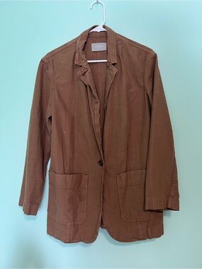 Everlane Dark Khaki Utility Jacket